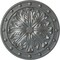 Ekena Millwork Foster Acanthus Leaf Ceiling Medallion (Fits Canopies up to 2 1/4"), 20 1/2"OD x 1 1/2"P, Platinum CM20FOPLS - alternate 1